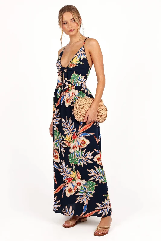 Unleash Your Fashion Bold Patterns Jodie Maxi Dress - Oceana Garden