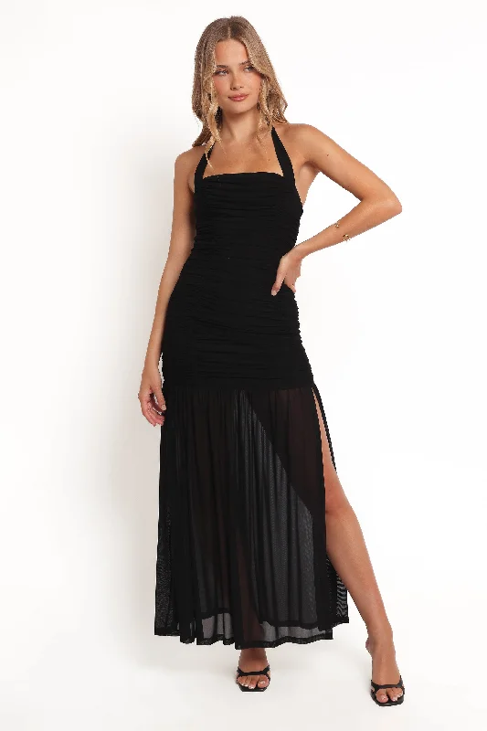 Flash Sale Starts Flowing Silhouette Lea Maxi Dress - Black