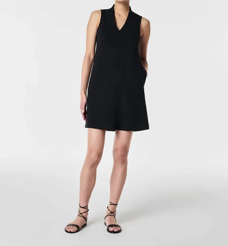 Top Deals Modern Glamour Airessential Sleeveless Dress In Black