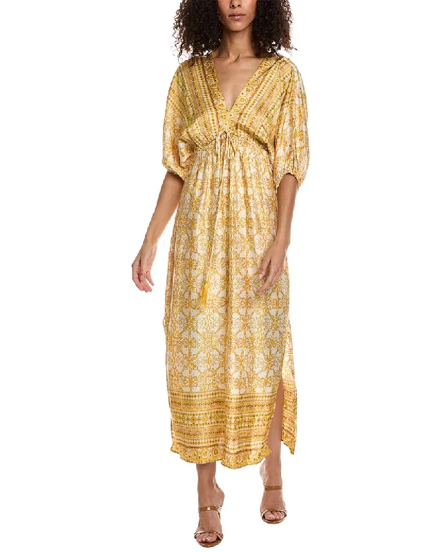 New Styles Just In Flash Sale Taylor Printed Satin Maxi Dress