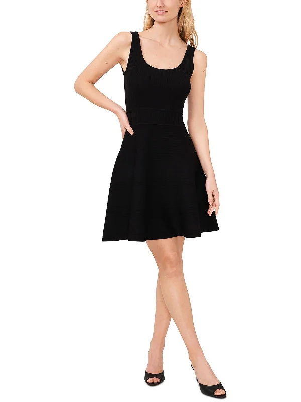 Classic Modern Offers Casual Elegance Womens Sleeveless Mini Fit & Flare Dress