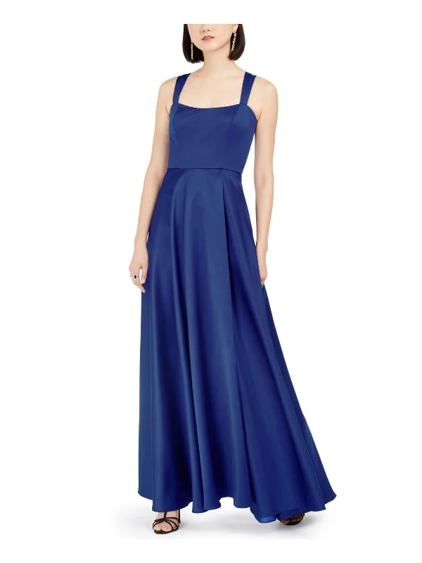 New Season Fashion Preview Minimalist Chic Petites Womens Satin Long Evening Dress