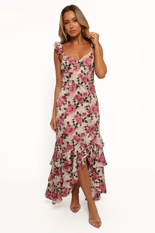 The Good Stuff Effortless Comfort Zanie Maxi Dress - Rose Pink