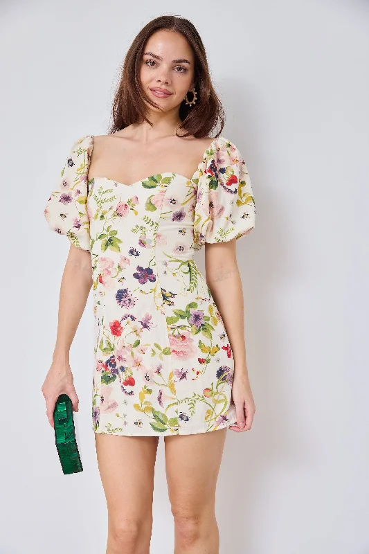 Exclusive Fashion Deals Luxury Comfort SALE - Barnes Floral Printed Mini Dress