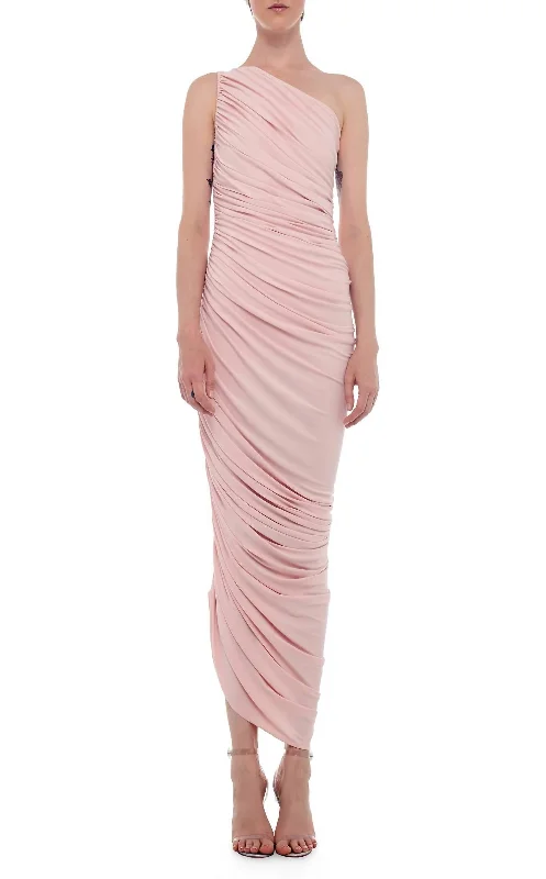 Relaxed Style Deals Elegant Contour Diana Gown in Blush