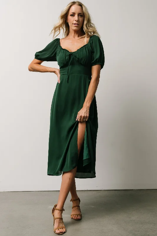 Flash Sale, Don'T Miss Hollywood Glam Award - Show Style Cadence Midi Dress | Green