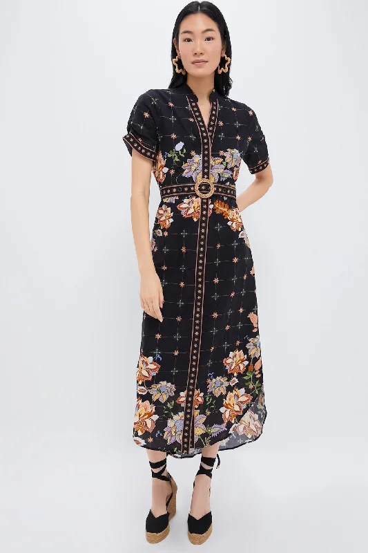 Comfortable Chic Vibrant Prints Harvest Iva Maxi Dress