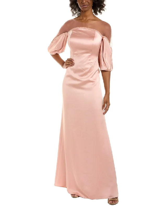 Statement Fashion Offers Effortless Sophistication Rene Ruiz Crepe Gown