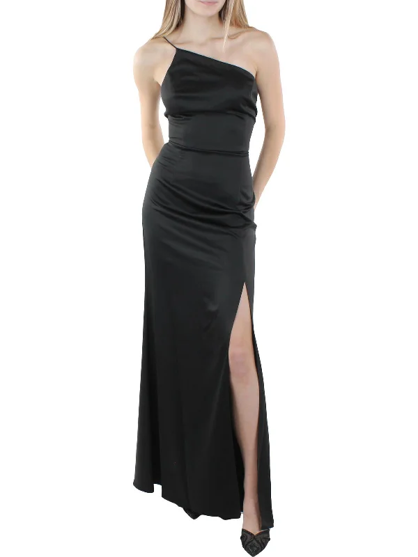 Fashion Sale Classic Timeless Elegant Style Womens Satin Maxi Evening Dress