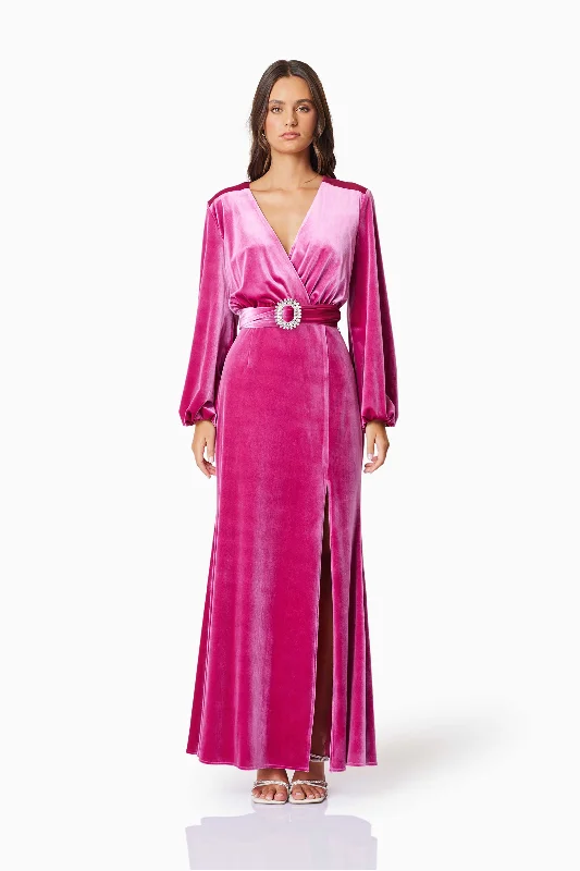 Best-Sellers Final Clearance Solene Eventwear Maxi Dress In Pink