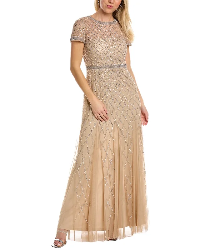 Save Big Vintage Charm Adrianna Papell Gown