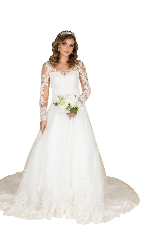 Trend Leading Collection Limited - Stock Bridal Lace Gown for Women