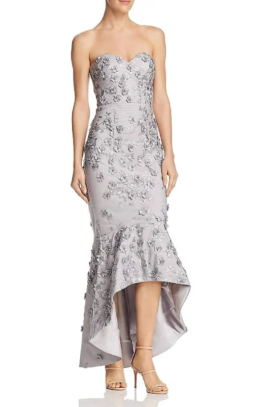 Trendy Fashion Sale Feminine Elegance Alexandrite Gown In Silver