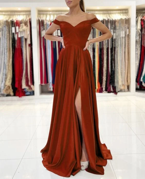 Unleash Your Fashion Soft Textures Fall orange bridesmaid dresses prom dresses    cg22360