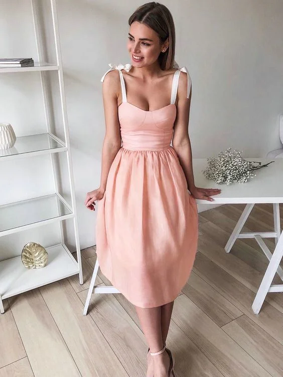 Fast Fashion Favorites Cottagecore Rustic Charm Style Cut Bow Wrap Fitted Sleeveless Dress Prom Formal Dresses       cg23188