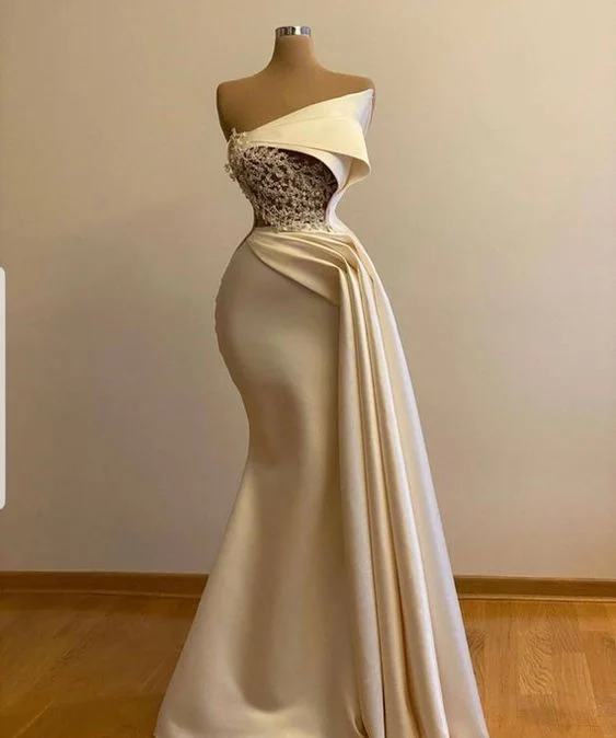 Chic And Trendy Sophisticated Cut Off shoulder ivory ball gown with cape, bridal gown, bridal gown, long ivory engagement dress, African clothing for women, prom dress   cg17230