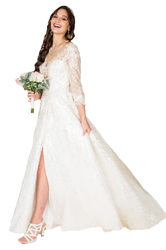 Comfort Meets Fashion Grab Romantic Date - Night Styles Now Women Bridal Dress