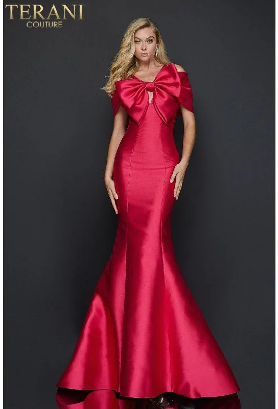 Unleash Your Trend Driven Style Casual Chic Terani Couture 2012E2279 Long Formal Mermaid Gown