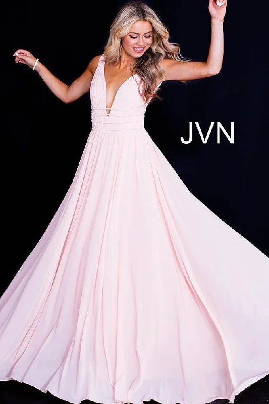 Seasonal Fashion Graceful Drape Jovani 52179 Long Prom Dress