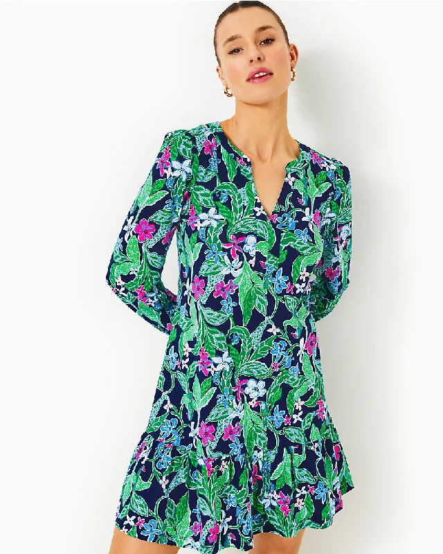 Insane Discount Onslaught Bold Silhouette Alyssa Long Sleeve Dress