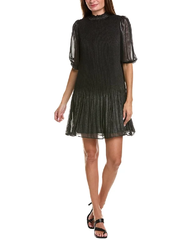 Effortless Style, Endless Impact Minimalist Chic Nanette by Nanette Lepore Accordion Pleated Mini Dress